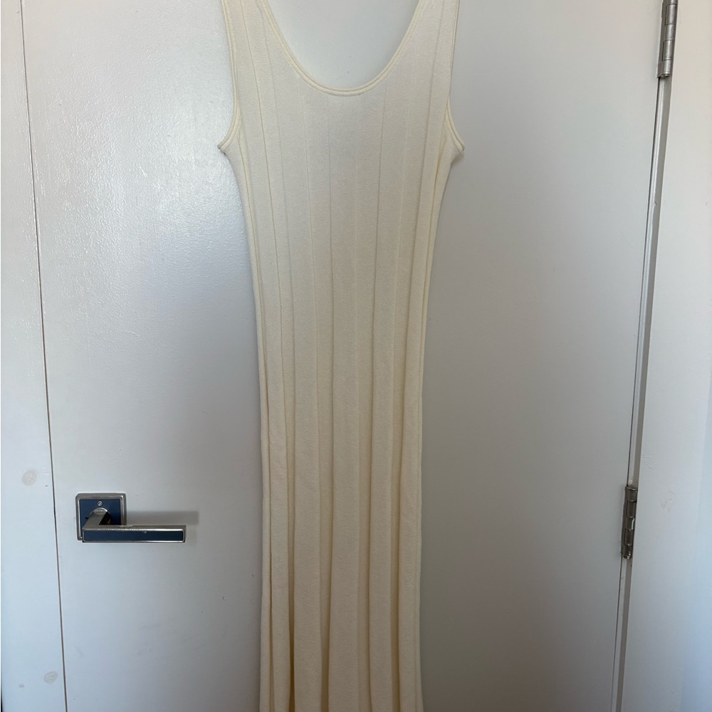 Slim tank Sleeveless Midi Dress